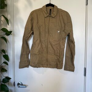 Fabletics Men's Lightweight Tan Jacket